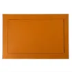 Picture of Collection Armand - Orange Leather Desk Pad - Size M -   60,0cm x  40,0cm - Weight : 710 Gr - Gordon & Gaia