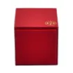 Picture of Collection Armand Red Leather Pencil Holder -   8,50cm x  8,50cm x  9,50cm - Weight : 150 Gr - Gordon & Gaia