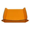 Picture of Collection Armand Orange Leather Letter Tray A4 -   33,0cm x  24,0cm x  5,0cm - Weight : 400 Gr - Gordon & Gaia