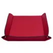 Picture of Collection Armand Red Leather Letter Tray A4 -   33,0cm x  24,0cm x  5,0cm - Weight : 400 Gr - Gordon & Gaia