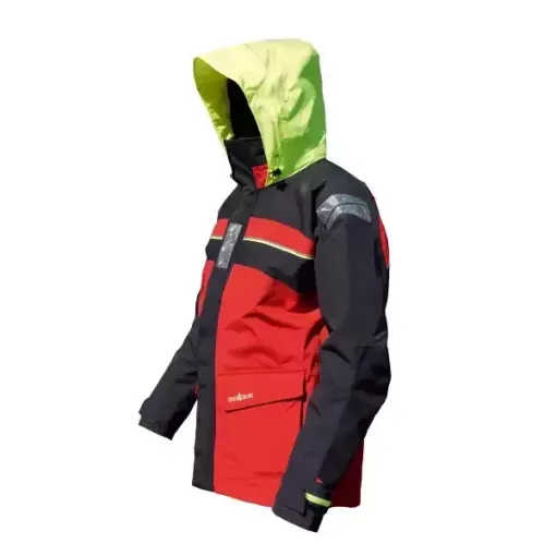 Picture of Bergen Jacket - L - Red/Carbon - Yachticon