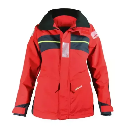 Picture of Bergen Jacket Ladies - M - Red/Carbon - Yachticon