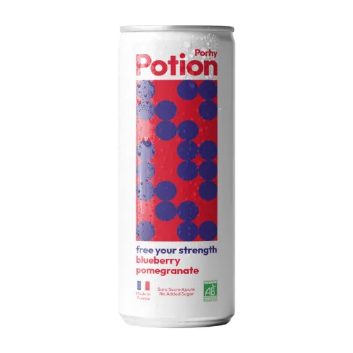 Picture of Porhy Potion - Blueberry Pomegranate - 250ml x 24