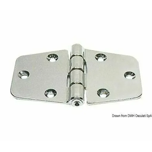 Picture of Chrome-plated brass for seats, hatches, doors, etc. Maximum strength. 7 mm pin.