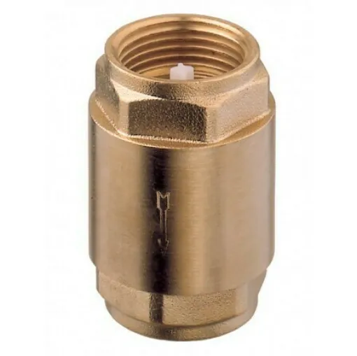 Picture of Spring Check Valve In Brass 1"