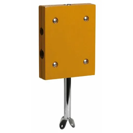 Picture of Plywood board painted with polyurethane for marine use. Tube with stainless steel fork. Equipped with double holes to adapt the support to both pulpits with Ã˜ 30 mm and 25 mm tubes.