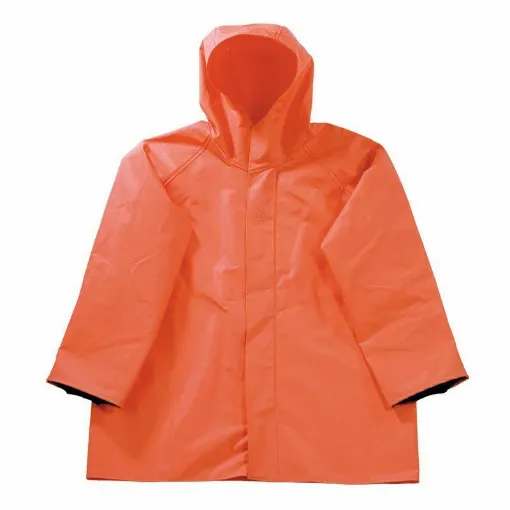 Picture of Orange Fisherman Jacket Size M.