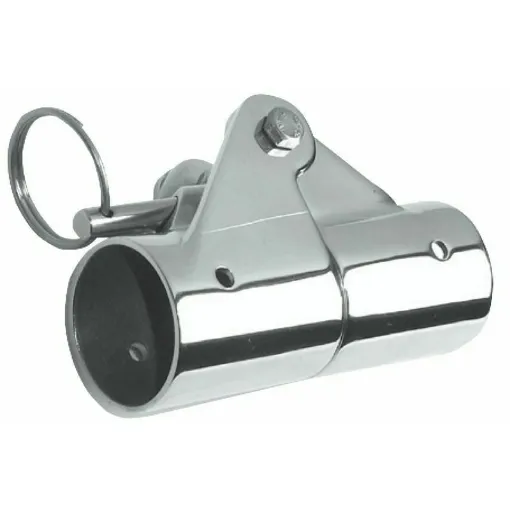 In mirror-polished AISI 316 stainless steel, with a locking pin. product image