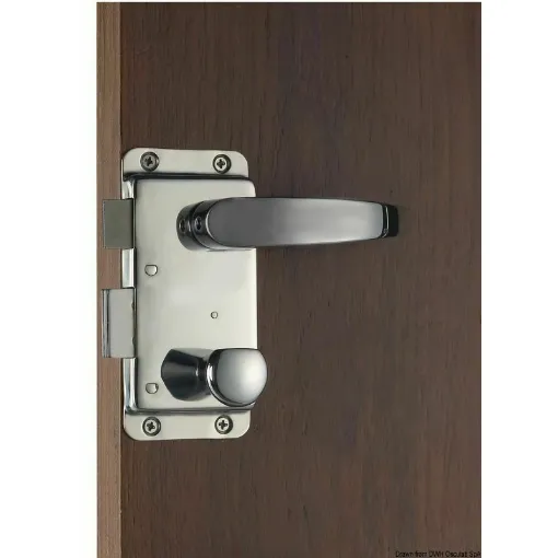 Picture of Complete with concealed hinge. For doors with thickness 16/38 mm. - Pair of handles - 38.129.54 - Yale