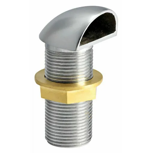 In chrome-plated brass, completely threaded. product image