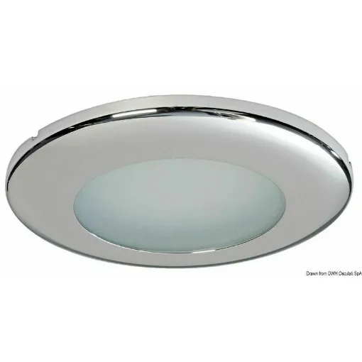 Picture of Nylon/fiberglass body, stainless steel bezel. Satin glass lens.