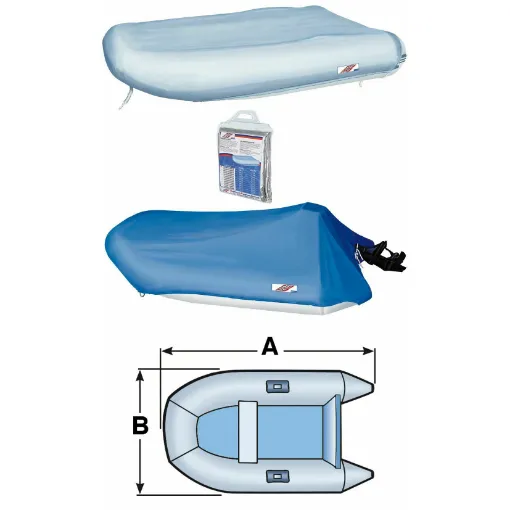 Cover Sheet 180-200 Cm 300 D - Grey product image