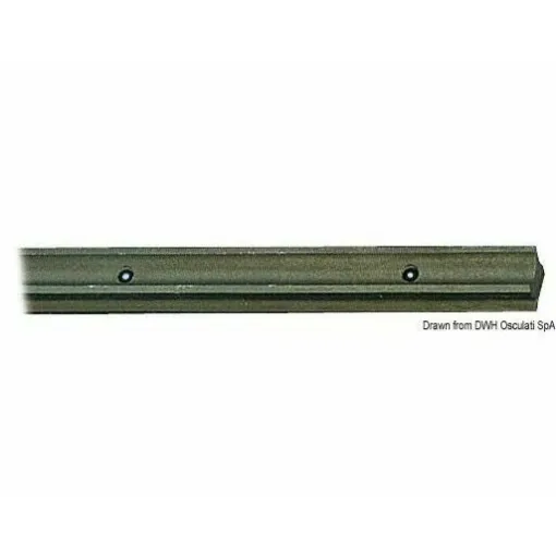 X-shaped rail in lightweight alloy and PTFE 2 m - 62.940.14 product image