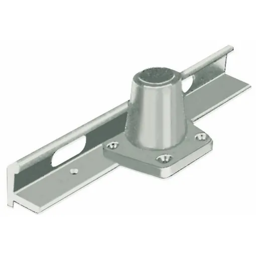 Made in anodized aluminum for 25 mm candle holders (like item 41.174.40) - Inclined base for pruning shears 7- - 62.403.01 - Oem product image