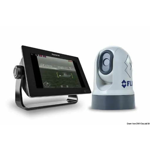 The FLIR M232 thermal camera is a compact and affordable pan/tilt marine thermal camera model. It is based on the high-performance FLIR Bosonâ„¢ thermal core with a multi-core video processor, capable of providing superior image quality and thermal analysis functions. The M232 model has full pan/tilt capabilities and zoom functionality. product image