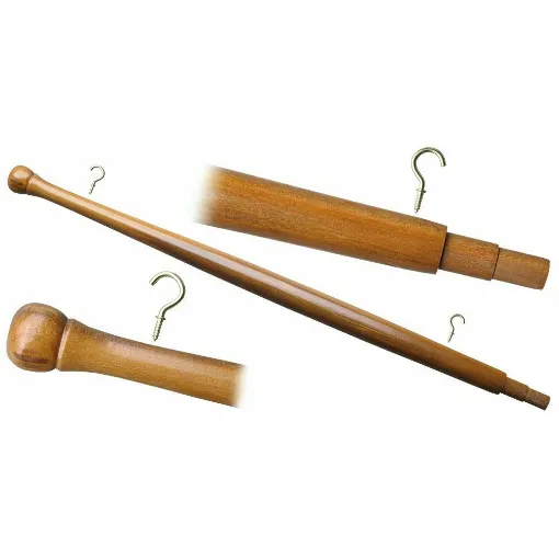 Marine Wood Flag Pole, 60 Cm. product image