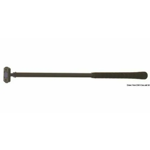 In black anodized aluminum, with elastomer joint, "golf" handles. product image