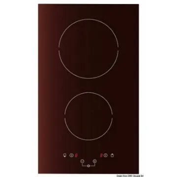 Picture of Ceramic glass hob, hi-light elements, touch controls with 9 power levels. Heat-resistant ceramic glass. Residual heat indicators and easy and fast cleaning. Heat up technology: after selecting the maximum power level, you have the option to program a secondary level that automatically takes over after the cooking hob reaches maximum power for a certain period of time. This function is ideal for he