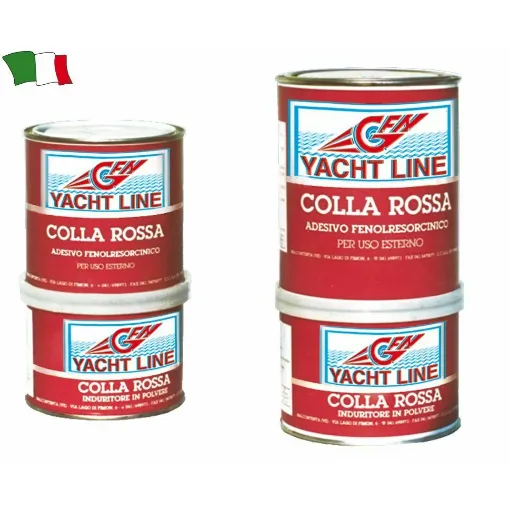 Picture of Red Marine Glue - 1 Kg