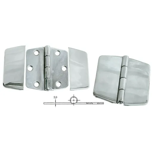 Picture of C-Copriviti Stainless Steel Hinge 316 mm.71 X 79