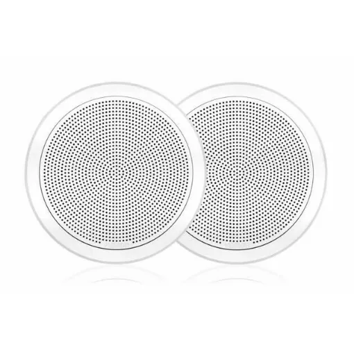 Picture of Pair Of Flush Mount Speakers, 6.5", White Round