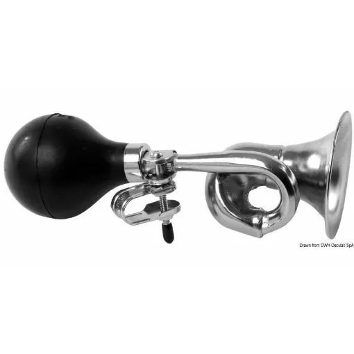 Picture of It has a double-curved horn resulting in a low and pleasant sound.