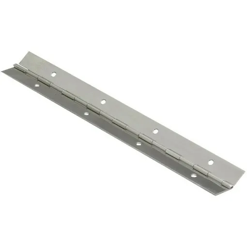 Picture of 316 Stainless Steel Hinge Measuring 50 X 0.7 - 2 Meter Long Bar.