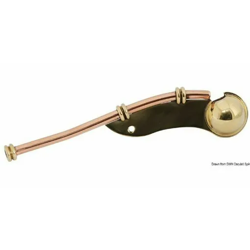 Nostromo nickel-plated brass whistle - 21.482.00 product image
