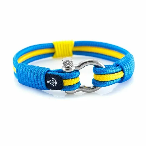 Picture of Yachting Yellow/Royal Blue Bracelet Size 21.