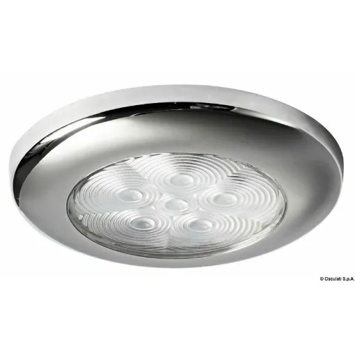 Picture of Body in ABS, stainless steel bezel. - White LED surface mount ceiling light - 13.179.52 - Oem