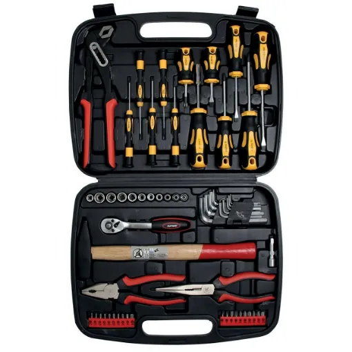 Picture of Complete Toolbox With 58 Tools