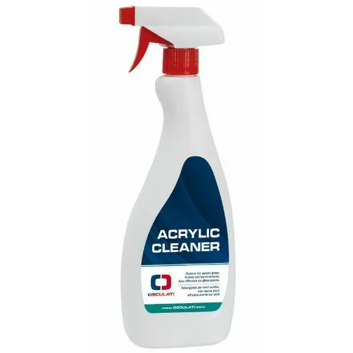 Designed not to leave streaks on acrylic materials, unlike commercial cleaners. It can also be used on simple or laminated glass. product image