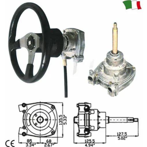 Picture of T 73 Fc Non Reversible Steering