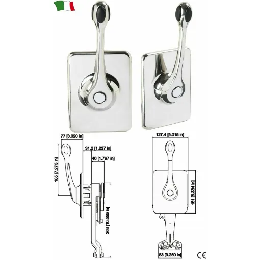 Picture of B400 Stainless Steel Single-Lever Control