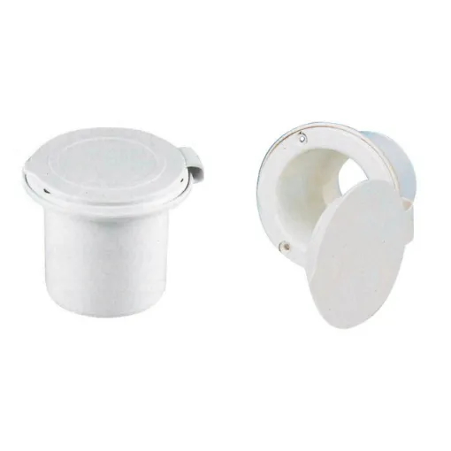 Picture of Round White Shower Container