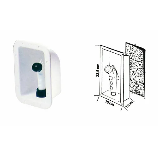 Picture of Niche Wall Shower Door