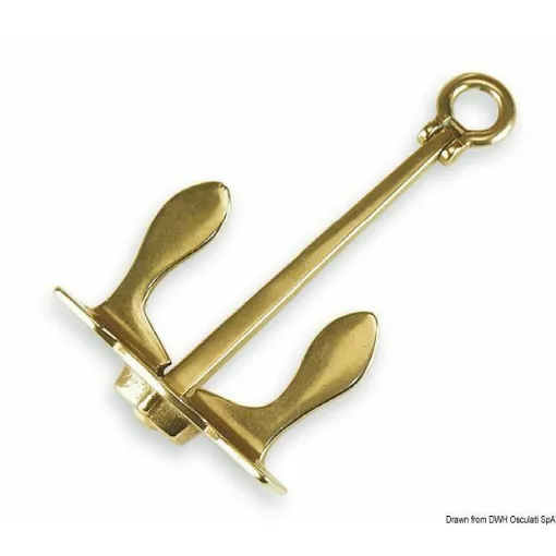 Picture of Keychain anchor 50 mm - 32,200.00 - Anchor paperweight 140 mm - 32.518.00 - Old Marina