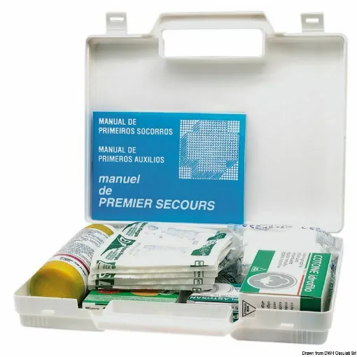 Picture of French nautical first aid kit, compliant with DIVISION 240.