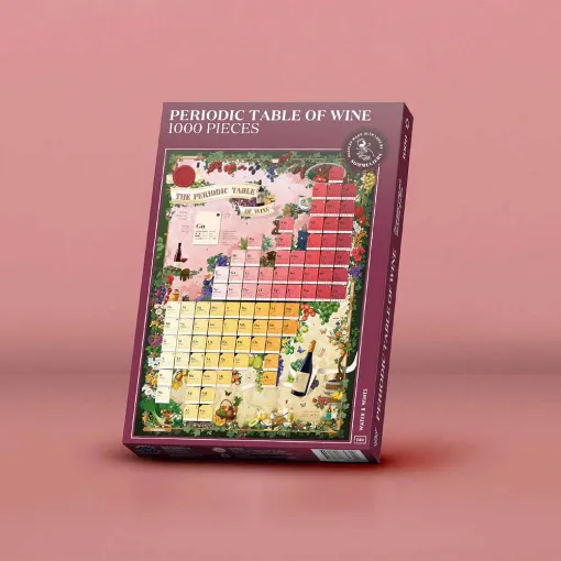 Picture of 1000 Piece Puzzle - Periodic Table of Wine