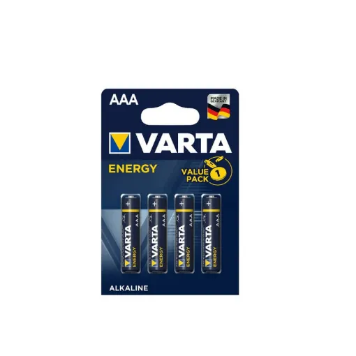 Picture of 4 LR03 AAA VARTA Energy Value Pack Batteries