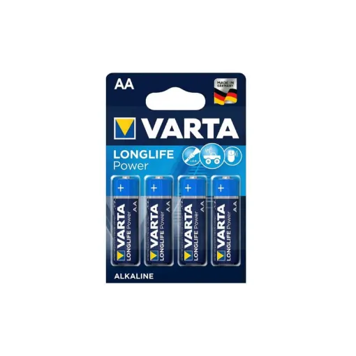 Picture of 4 LR6 AA VARTA Alkaline Batteries