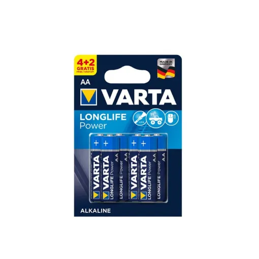 Picture of 6 LR6 AA VARTA Alkaline Batteries