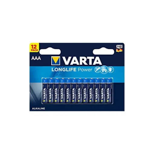 Picture of 12 LR03 AAA VARTA Long Life Batteries