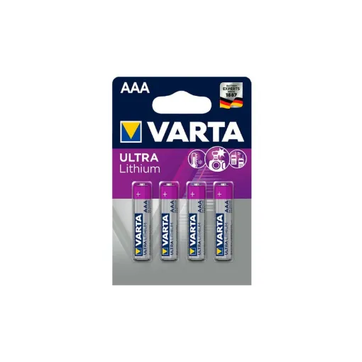 Picture of 4 Batteries LR03 VARTA AAA ULTRA Lithium