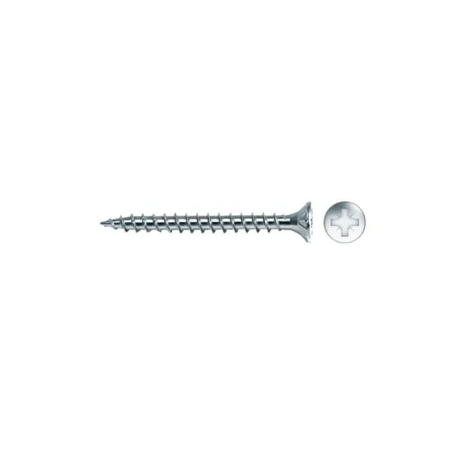 Picture of Box of 200 CELO ZINC Wood Screws 3.5x50mm VLOX