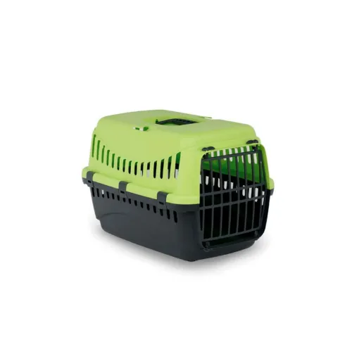 Picture of NAYECO small animal transport crate - green - 58x38x38cm