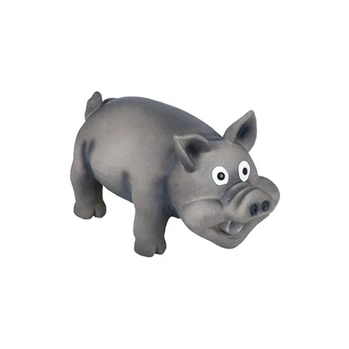 Picture of Dog Toy NAYECO - Boar Shape - 15cm - Grey