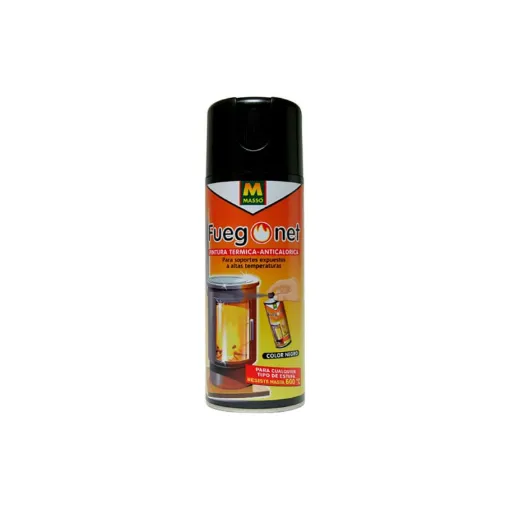 Picture of MASSO high temperature paint - 400ml - Black - 06567