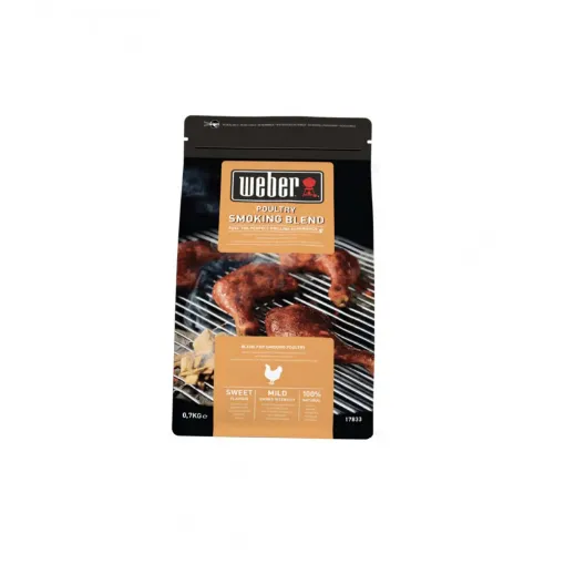 Picture of WEBER wood chip mix - for barbecues - chicken - 0.7kg