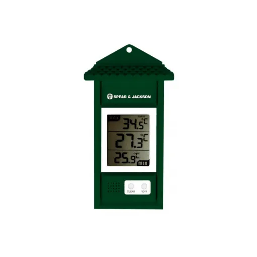 Picture of Mini thermometer SPEAR & JACKSON - maxi digital green - 15cm